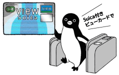 Suica付きビューカードイメージ画像