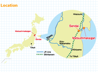 Sendai Location