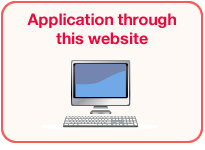 Application through this website