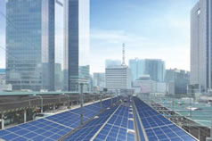 Install solar panels at Tokyo Station