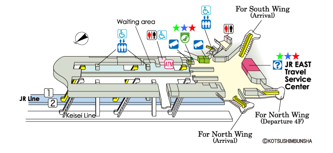 Narita Airport Station Map