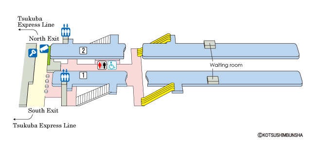 Minami-Nagareyama Station Map