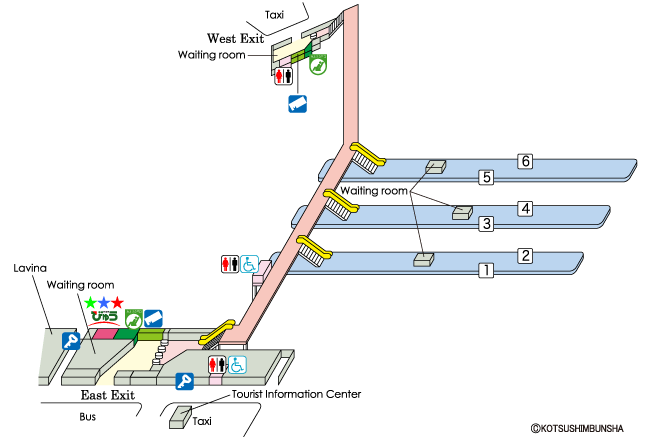 Aomori Station Map