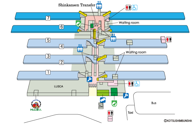 Atami Station Map