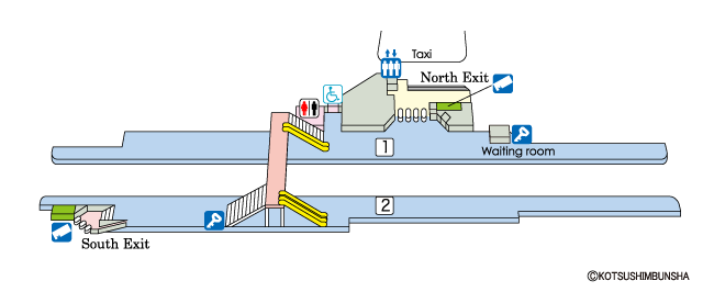 Jujo Station Map