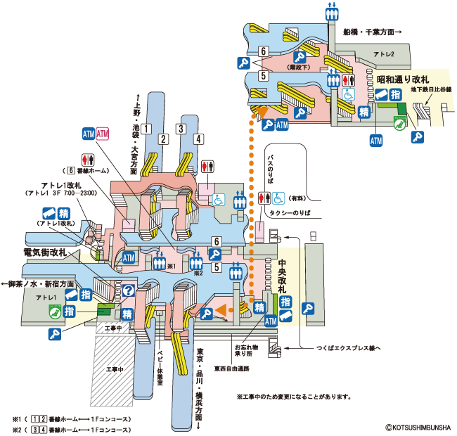 羽田机场-浅草站(电梯)