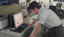 指令室の保守作業端末の写真