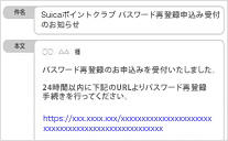 メール画面