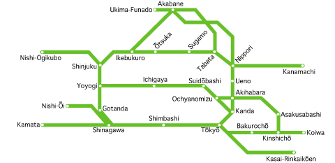 東京都地區通票免費地區圖