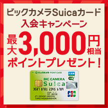 ビックカメラSuicaカード 入会キャンペーン 画像