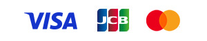 VISA、JCB、Mastercard