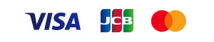 VISA、JCB、Mastercard