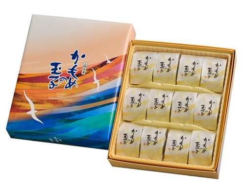 さいとう製菓　かもめの玉子 12個とりんごかもめの玉子 9個