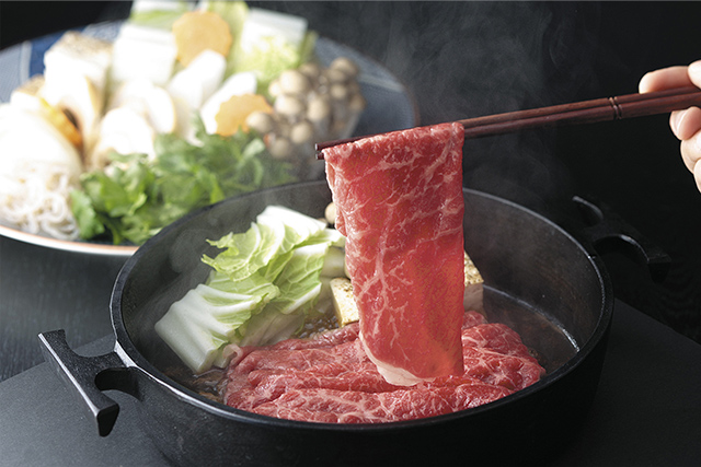 茨城　常陸牛　すき焼き イメージ