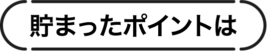 貯まったポイントは