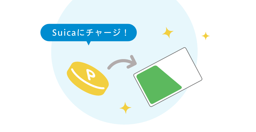 Suicaにチャージ! イメージ