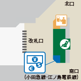 駅全体の構内図