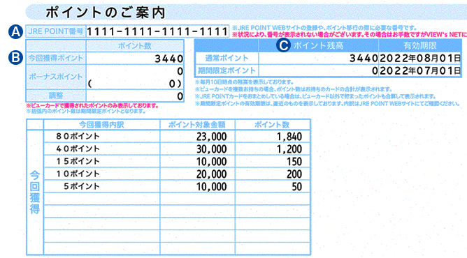 ご利用可能ポイント数 画像