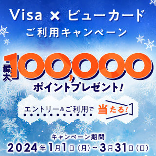 Visa×ビューカード ご利用キャンペーン イメージ
