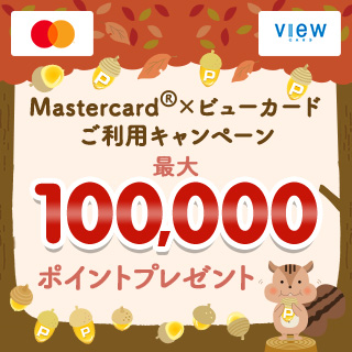 Mastercard×ビューカードご利用キャンペーン イメージ