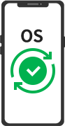 OSのアップデートや、セキュリティソフトを導入してくださいのイメージ