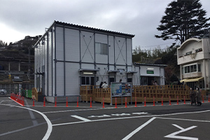 松島海岸駅　工事状況写真（2020.3時点）