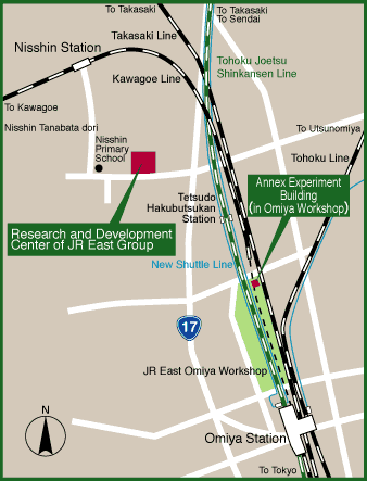 Facilities map