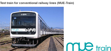 Advanced Railway System Development Center Test train for conventional railway lines (MUE-Train)