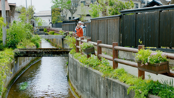 やませ蔵美術館わき 平野川の写真