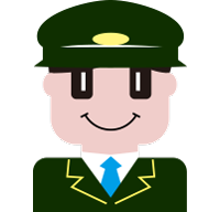 大学2年生（駅係員アルバイト）イメージ