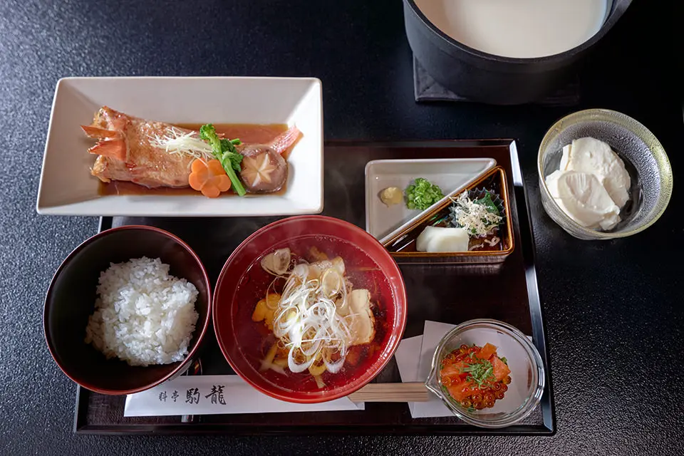イメージ：岩手県盛岡市　料亭 駒龍の料理