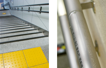 Tactile Paving Tiles and Handrails