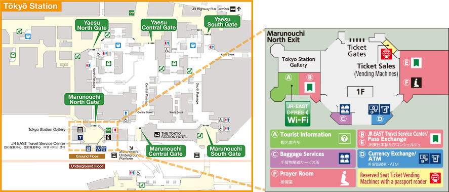 travel service center tokyo station