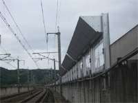 Shinkansen noise reduction device (NIDES)