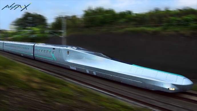 E956 Shinkansen Test Train (ALFA-X) ALFA-X : Advanced Labs for Frontline Activity in rail eXperimentation 