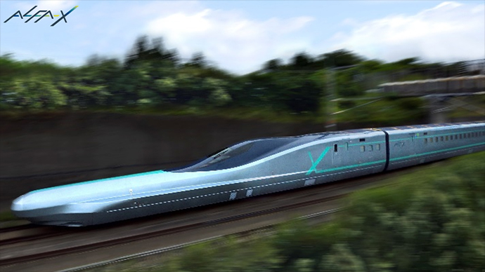 E956 Shinkansen Test Train (ALFA-X) ALFA-X : Advanced Labs for Frontline Activity in rail eXperimentation 