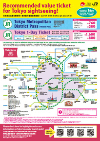 東京觀光優惠車票推薦！