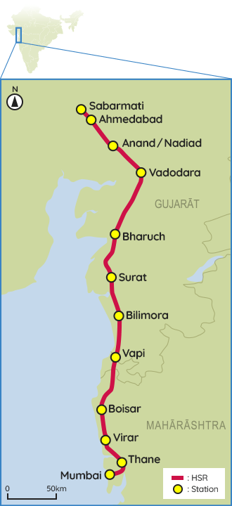Indian High-Speed Rail Project