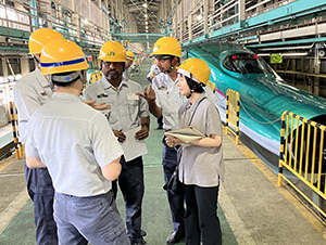 OJT program for KOMLs (Rolling Stock Division)