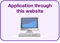 Application through this website