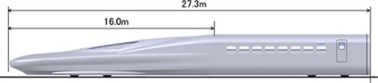 Test train (Type B nose shape)