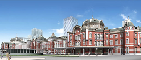 paper Nano Tokyo Station Marunouchi Station Building PN-142 
