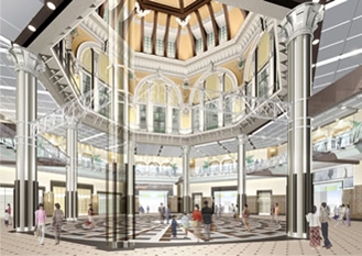 Image of completed south dome