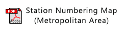 Station Numbering Map(Metropolitan Area)