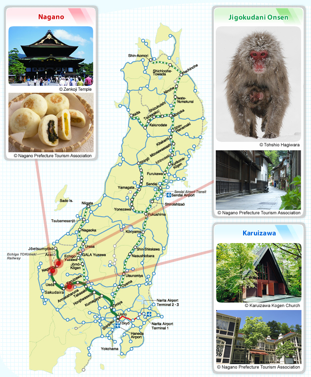 Hokuriku Shinkansen Map