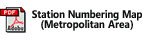 Station Numbering Map(Metropolitan Area)