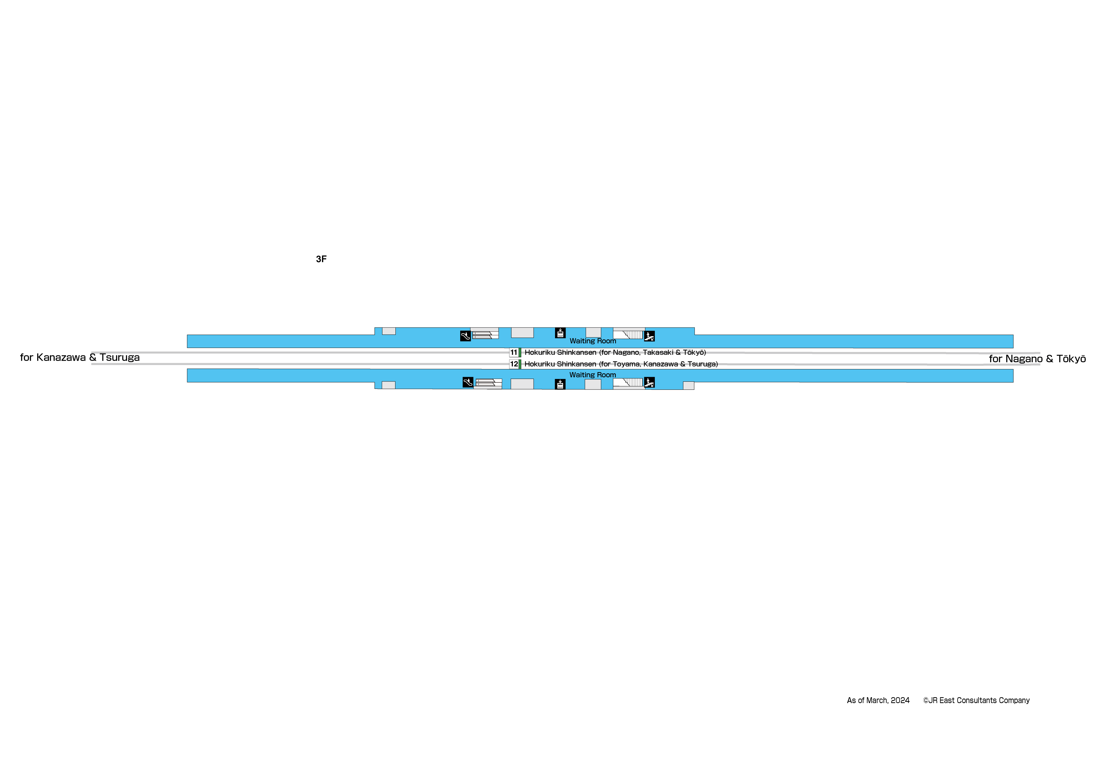 Iiyama Station 3FMap