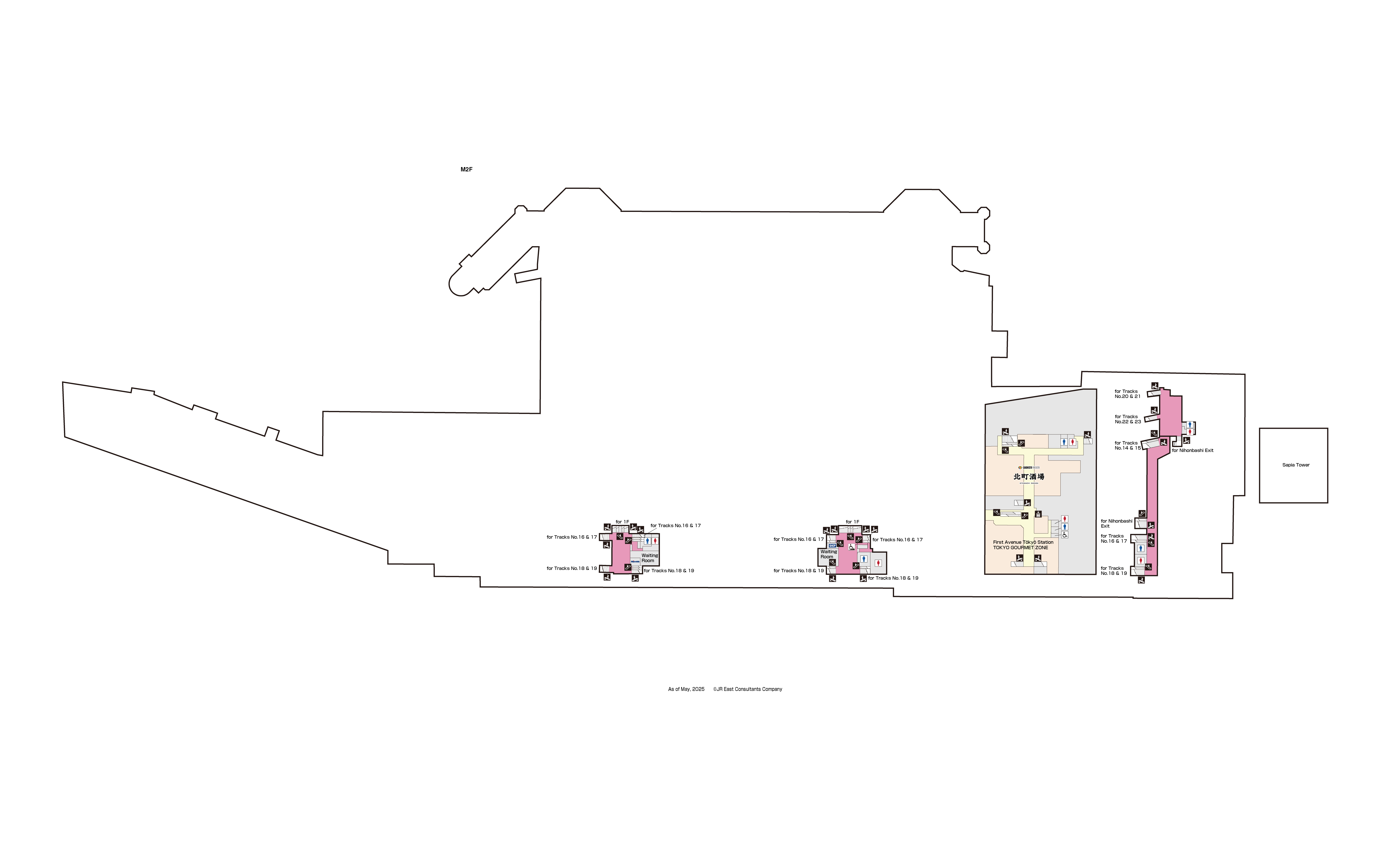 JR-EAST:Guide Maps for Major Stations (Tachikawa Station)