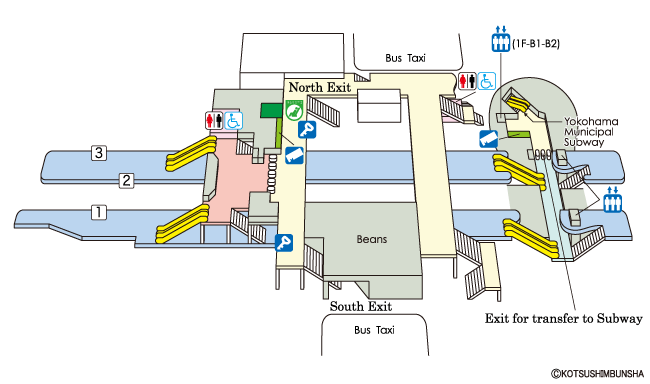 Nakayama Station Map
