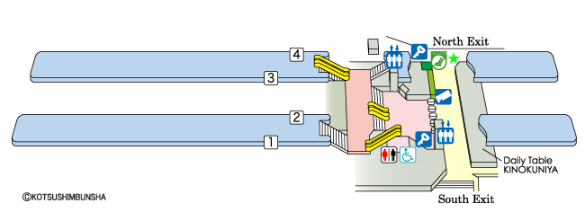 Nishi-Ogikubo Station Map
